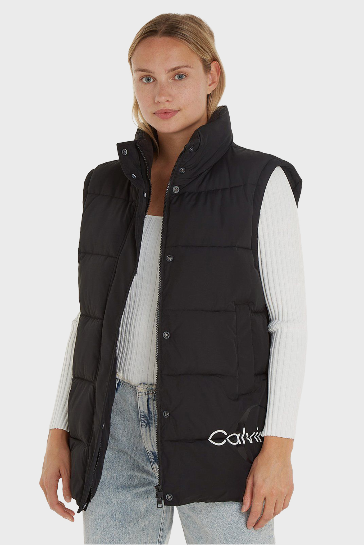 BLOWN UP CK LONG VEST Calvin Klein Jeans J20J221734 FR Group