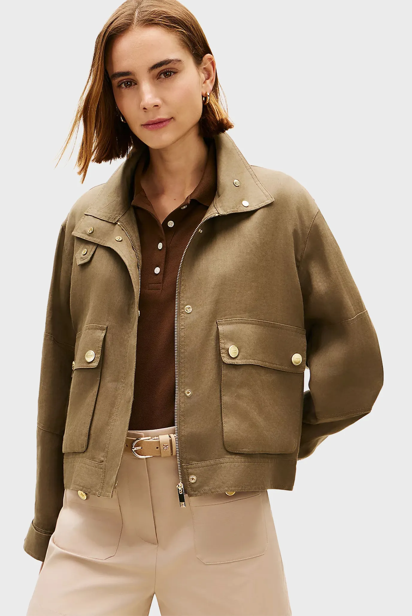 Пиджак LINEN UTILITY JACKET 1