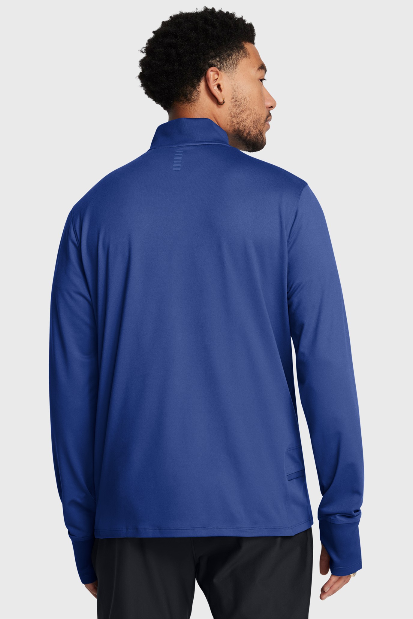 Мужская синяя спортивная кофта UA LAUNCH PRO 1 4 ZIPUnder Armour Мужская синяя спортивная кофта UA LAUNCH PRO 1 4 ZIP 2