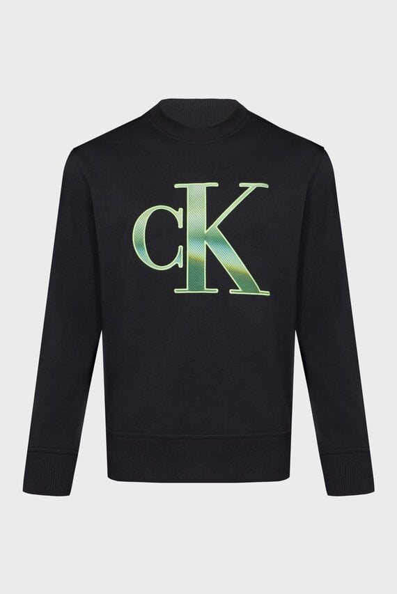 Свитшот PERFORATED MONOLOGO CREW NECK