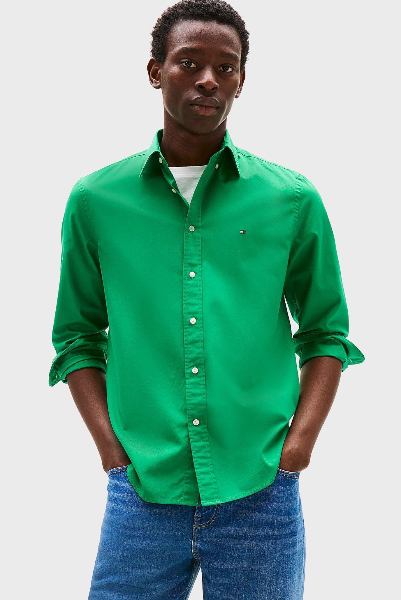 Рубашка/FLEX POPLIN SOLID RF SHIRT 1