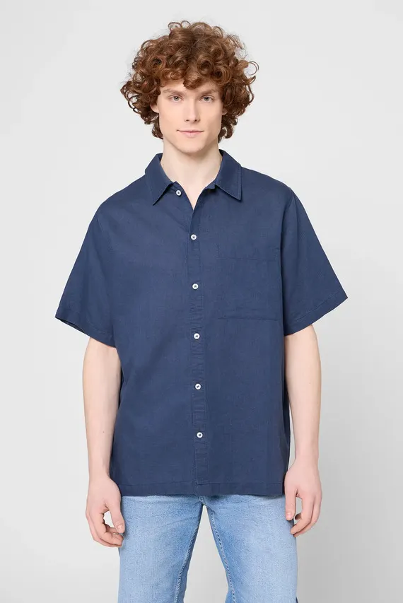 Рубашка с коротким рукавом MWSHRT 001 PRPY