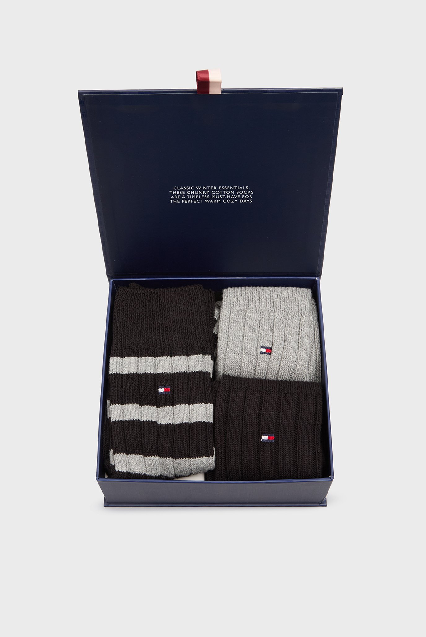 Набор носков TH MEN SOCK 3P GIFTBOX BOOTSOCKTommy Hilfiger Набор носков TH MEN SOCK 3P GIFTBOX BOOTSOCK 1