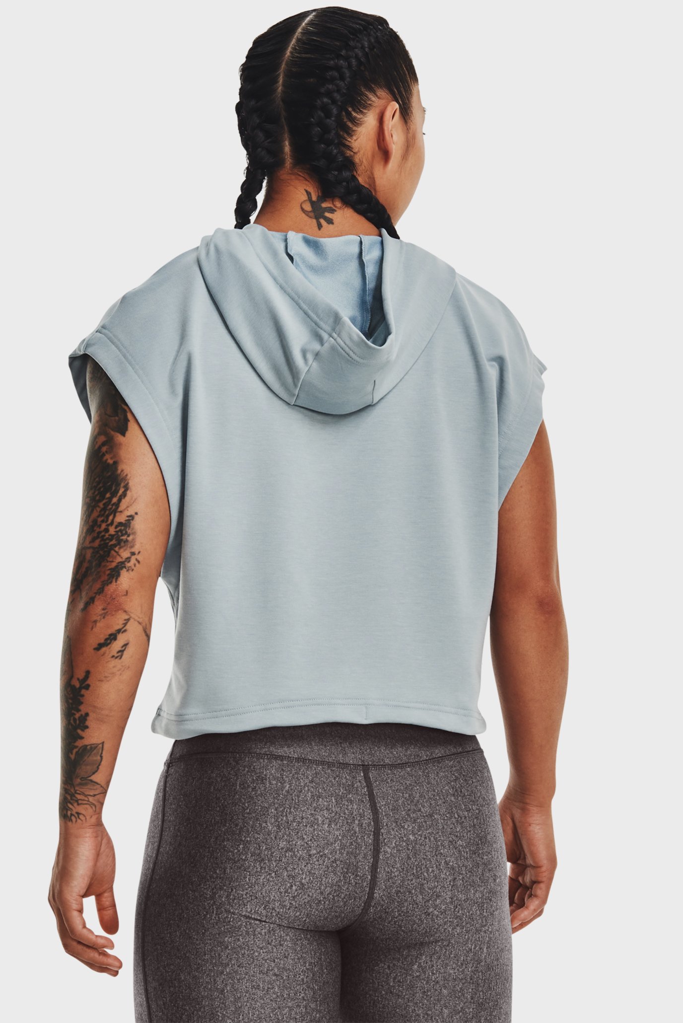 Лонгслив UA Rival Terry SS Hoodie 8