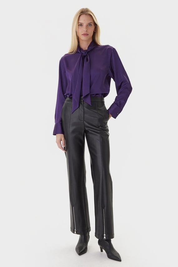 Рубашка Satin Shirt w Scarf Рубашка Satin Shirt w Scarf