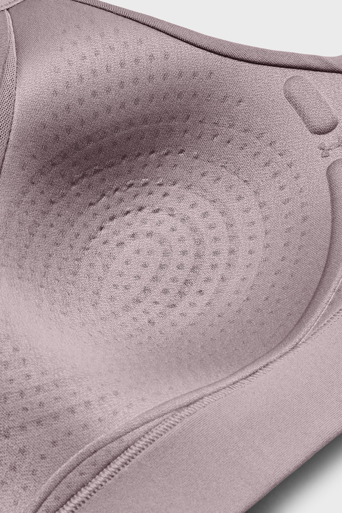 Женский серый топ UA Infinity High 2.0 Bra 6