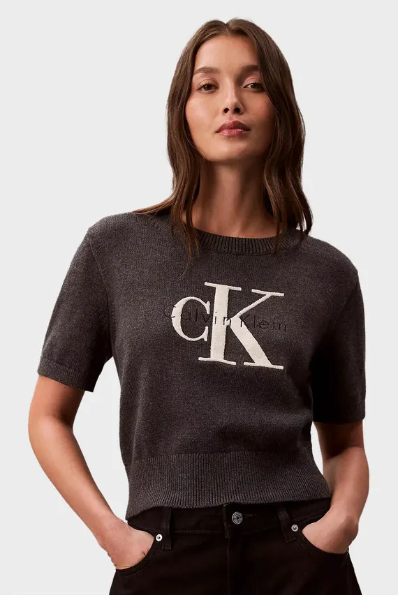 Топ CHUNKY COTTON GRAPHIC VEST Calvin Klein Jeans