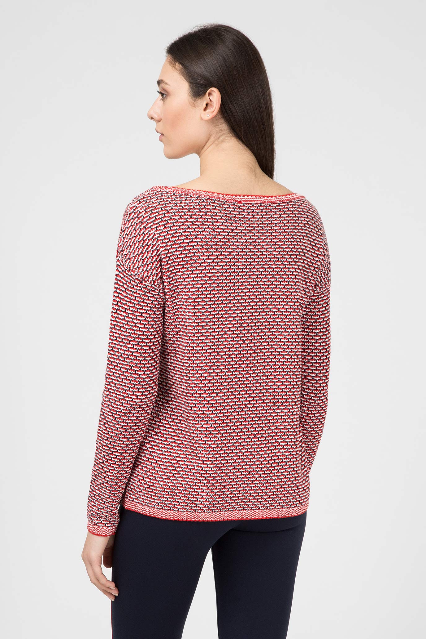 Женский джемпер с узором 8