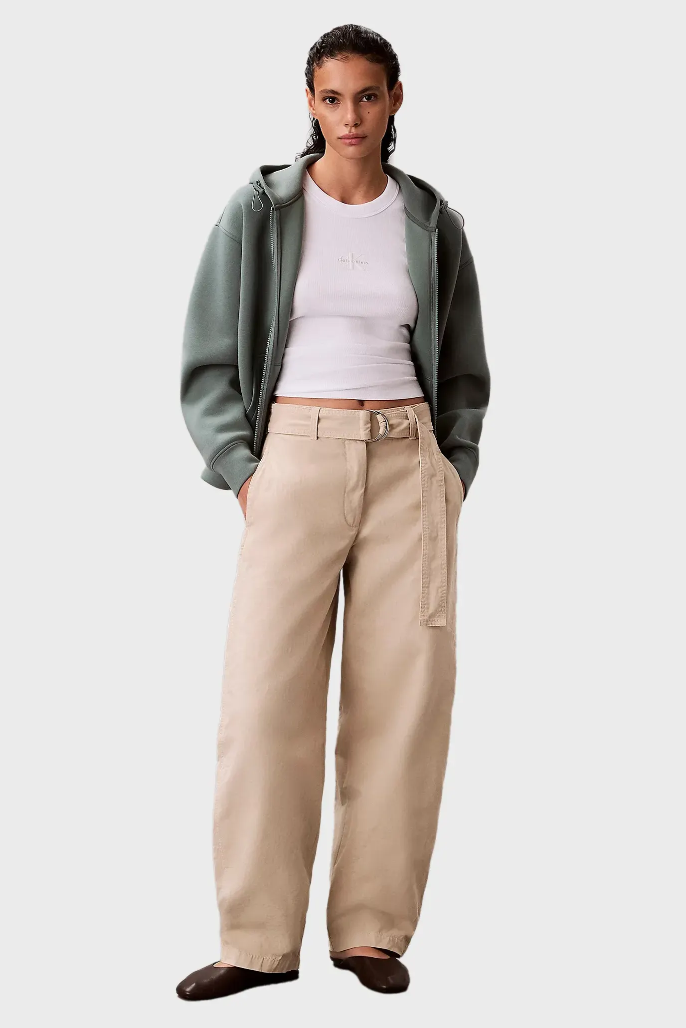 Штаны COTTON SEAMED PANT 2