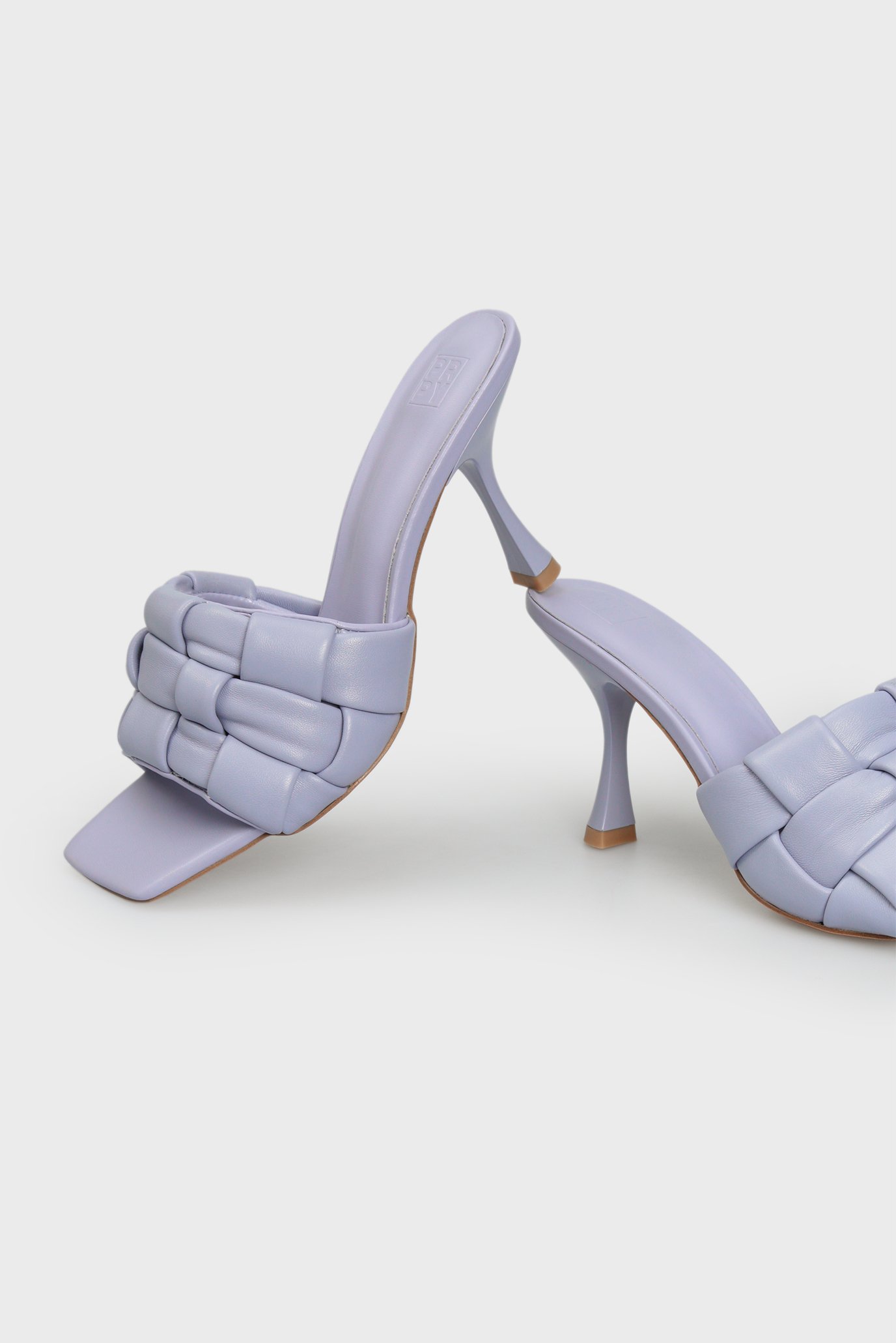 Женские сиреневые кожаные мюли AylaPRPY Женские сиреневые кожаные мюли Ayla 6