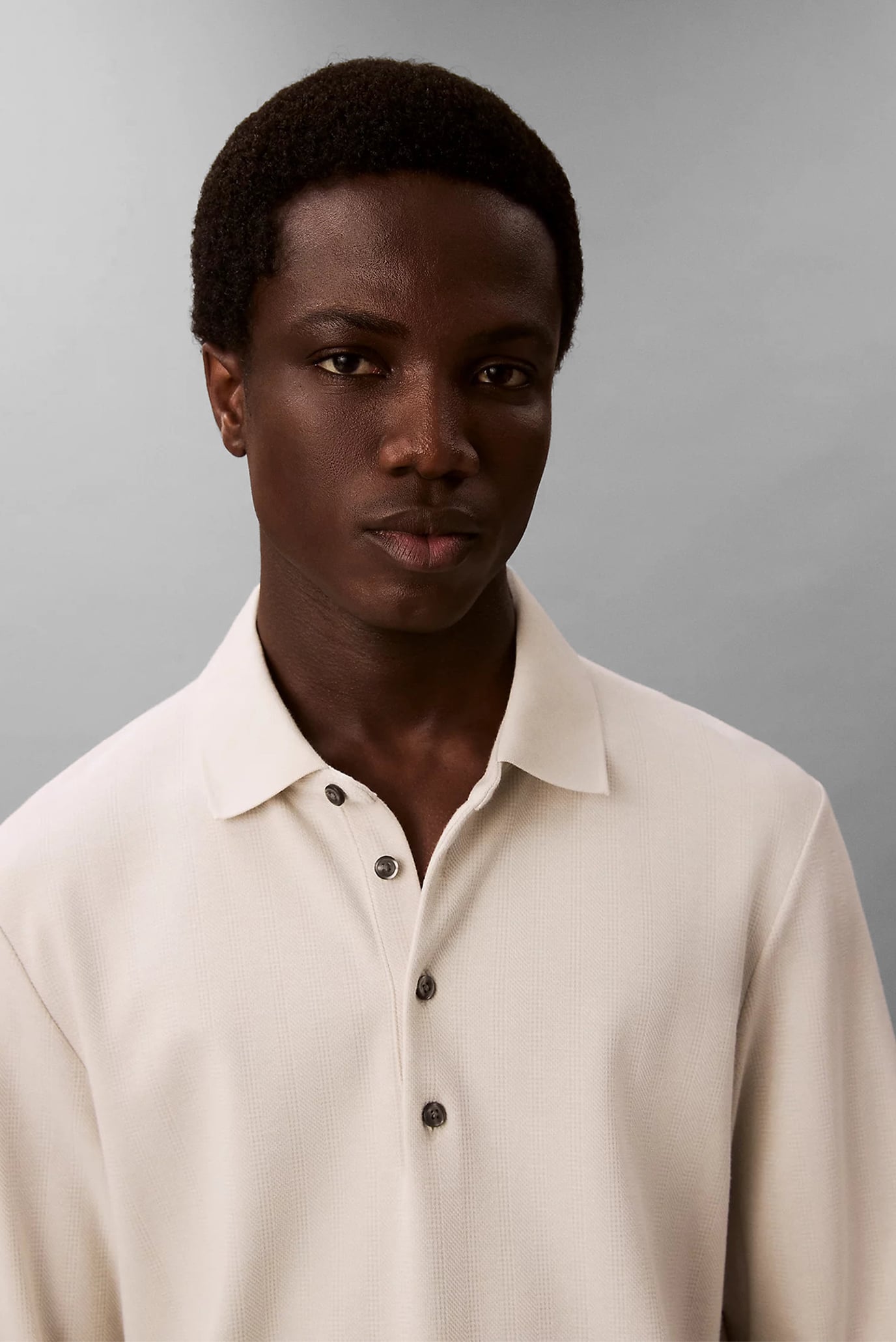 Поло с длинным рукавом LS JACQUARD WOOL POLO 4