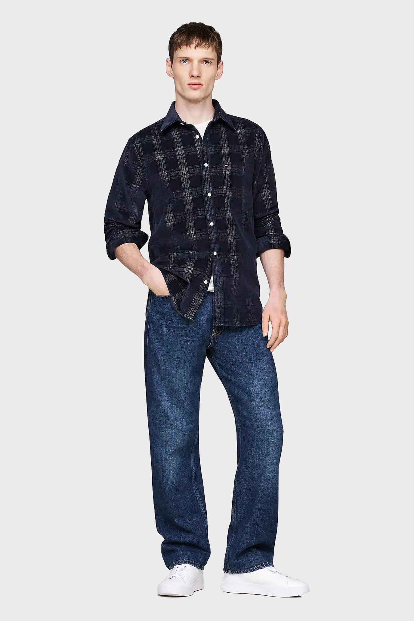 Рубашка CORDUROY CHECK RF SHIRT 2