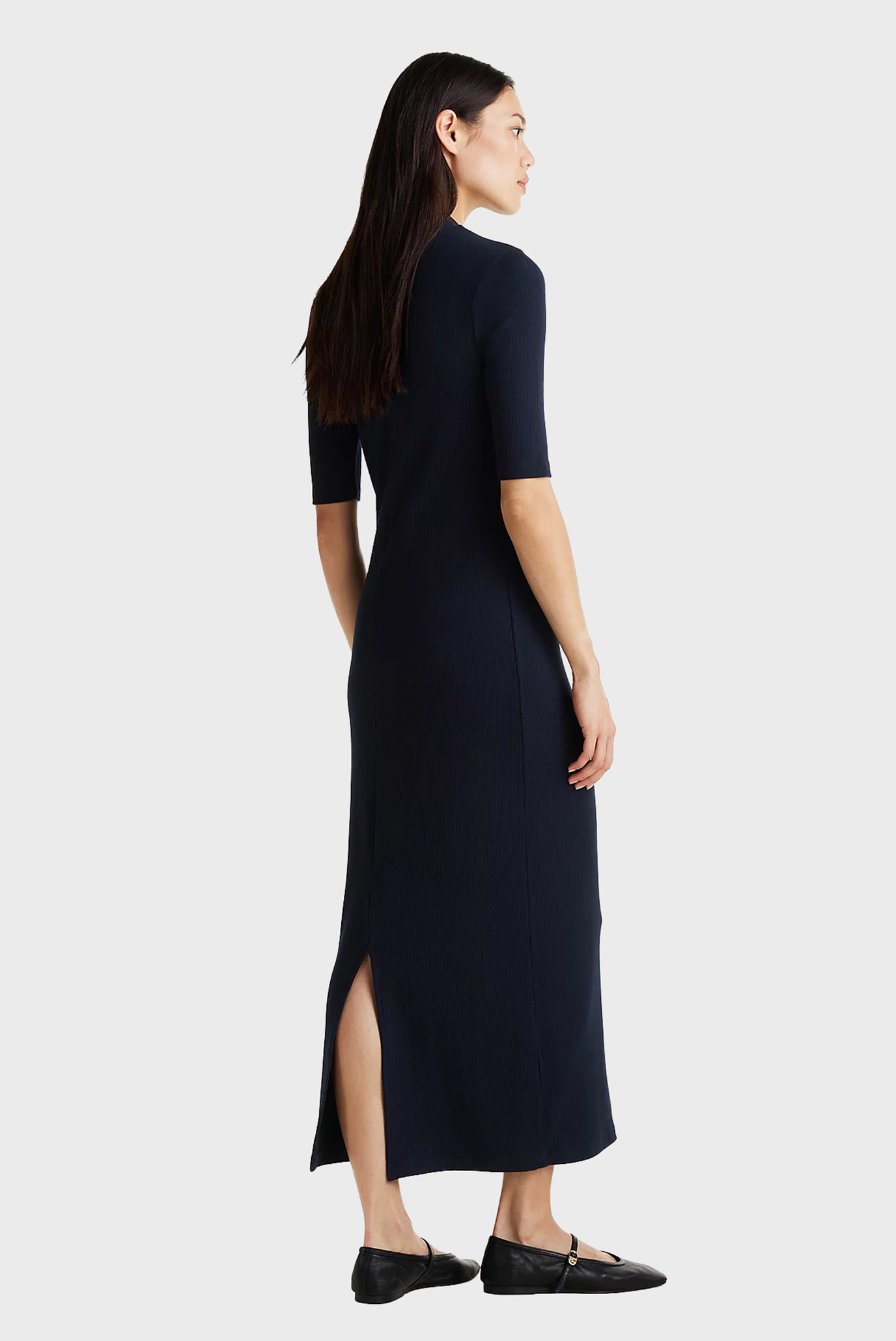 Платье SLIM 5X2 RIB MIDI DRESS 1 2 2