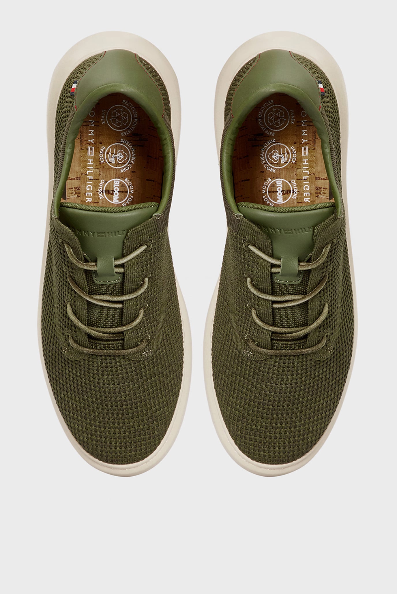 Мужские зеленые сникерcы 4