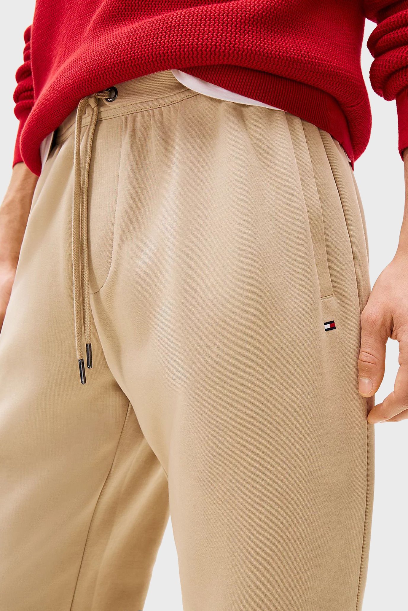 Мужские бежевые спортивные брюки ESSENTIAL INTECHNOTommy Hilfiger Мужские бежевые спортивные брюки ESSENTIAL INTECHNO 5