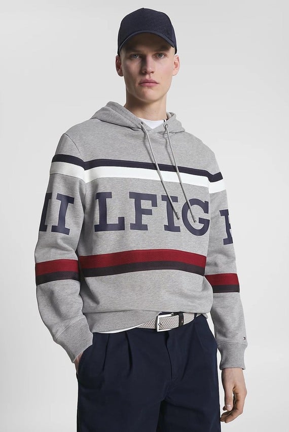 Худи GLOBAL STRIPE MONOTYPE HOODY