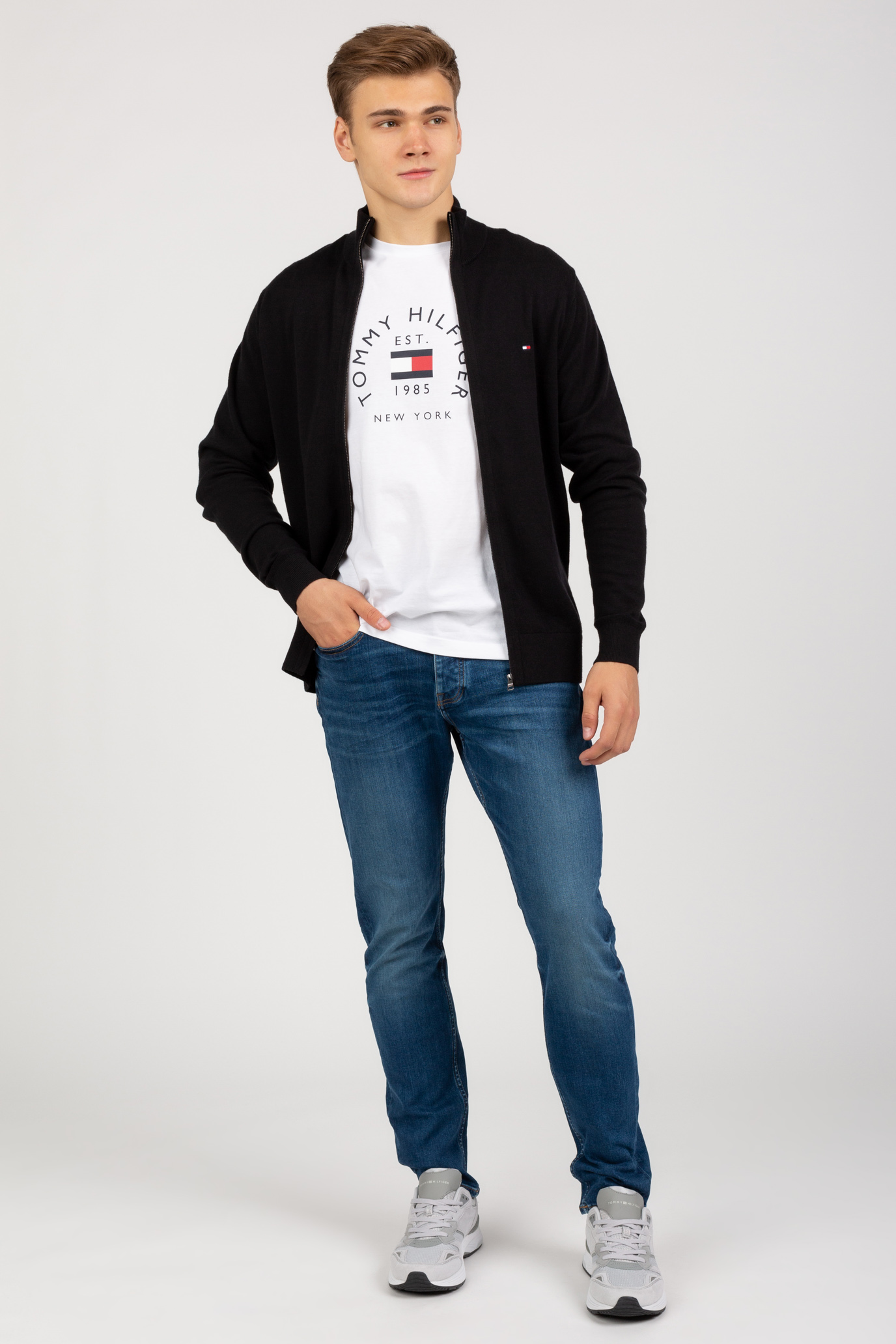 Свитер PIMA ORG CTN CASHMERE ZIP THRU 5