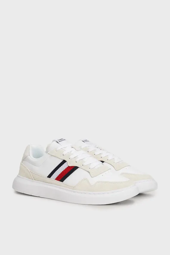 Кроссовки LIGHT CUPSOLE LTH MIX STRIPES Tommy Hilfiger