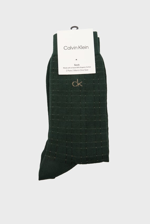 Носки CK MEN SOCK 2P GRID