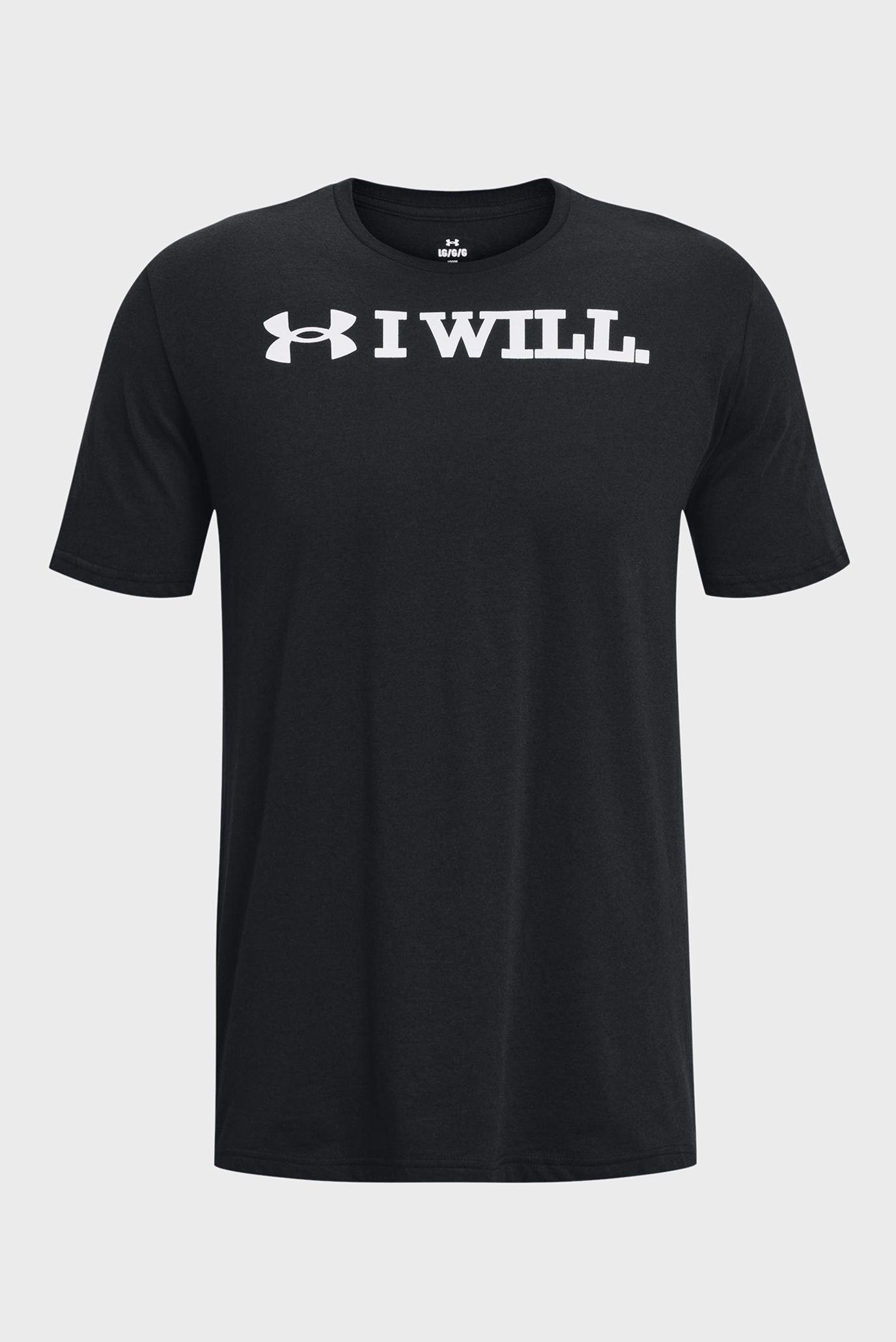 Мужская черная футболка UA I WLL SS 5
