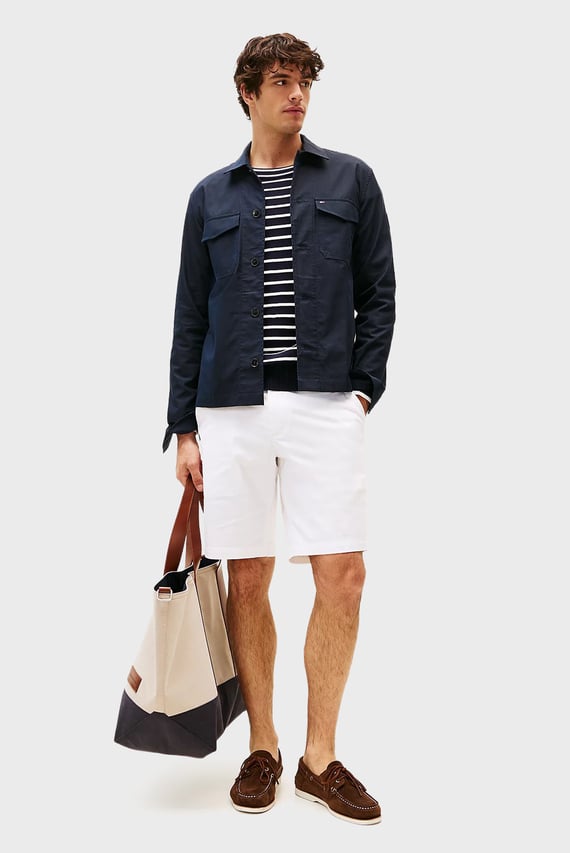 Мужская темно-синяя куртка SHIRT JACKET