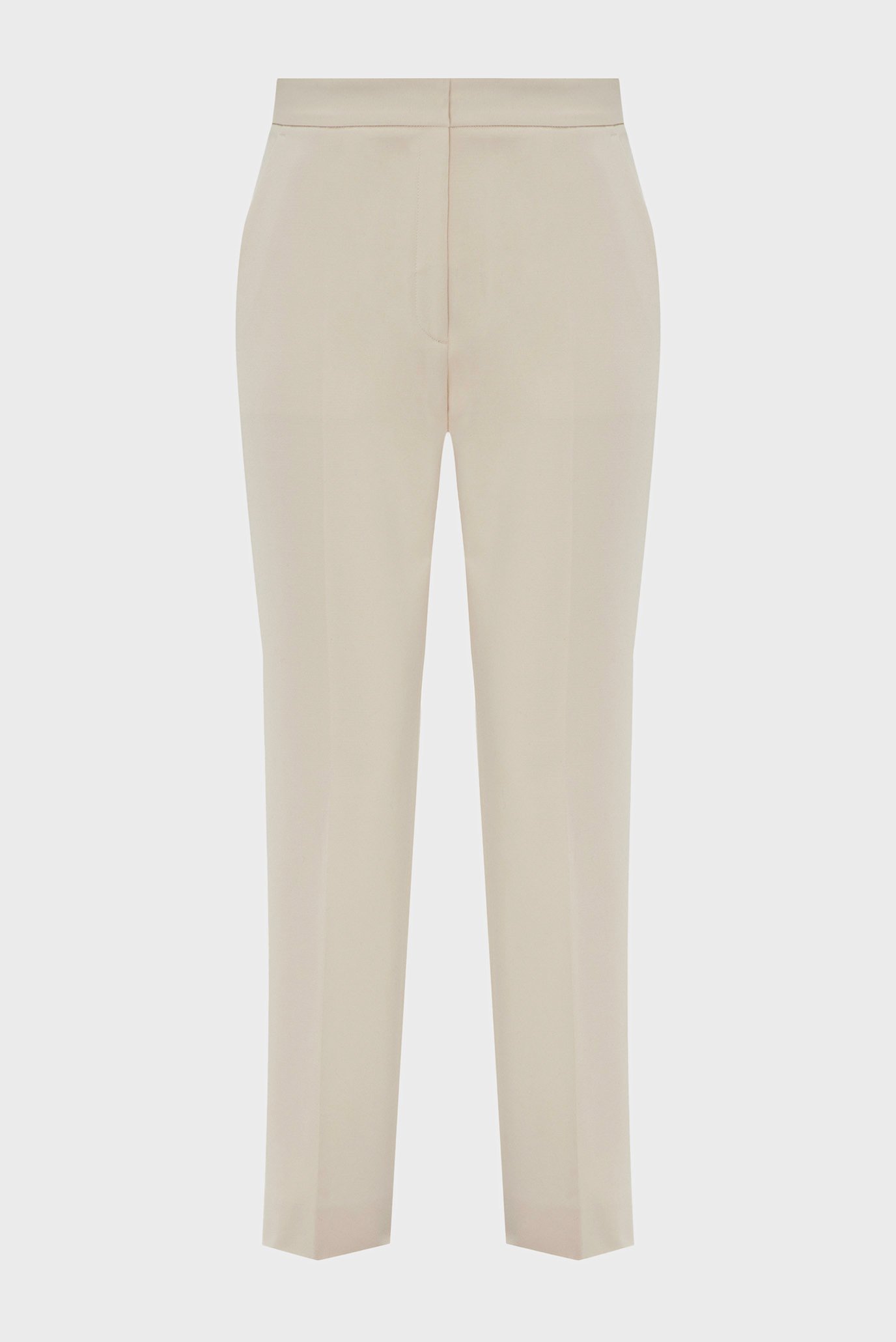 Женские бежевые брюки COTTON STRETCH SLIM 6