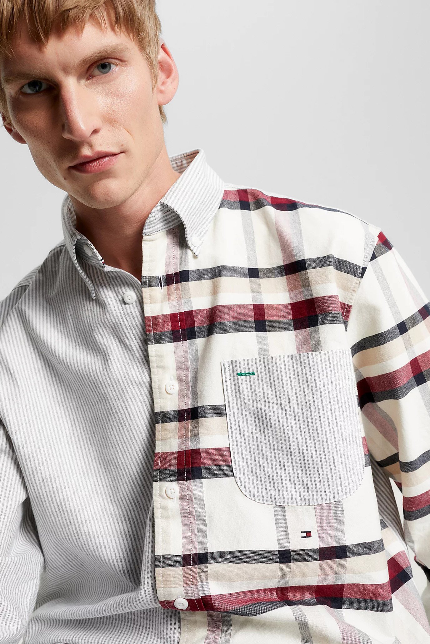 Рубашка GLOBAL STP CHECK BLOCKING SHIRT 4