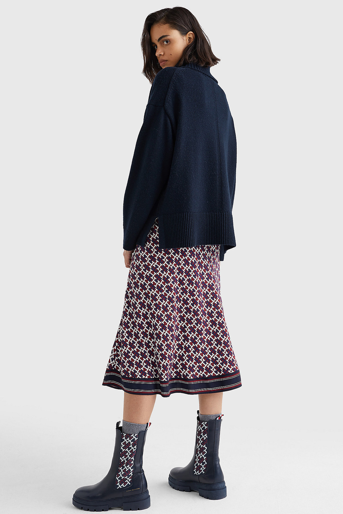 Гольф WOOL BLEND ROLL-NK SWEATER 9