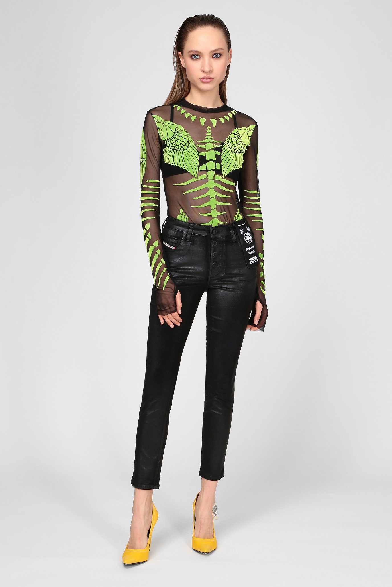 Женские черные джинсы BABHILA-SP6 7