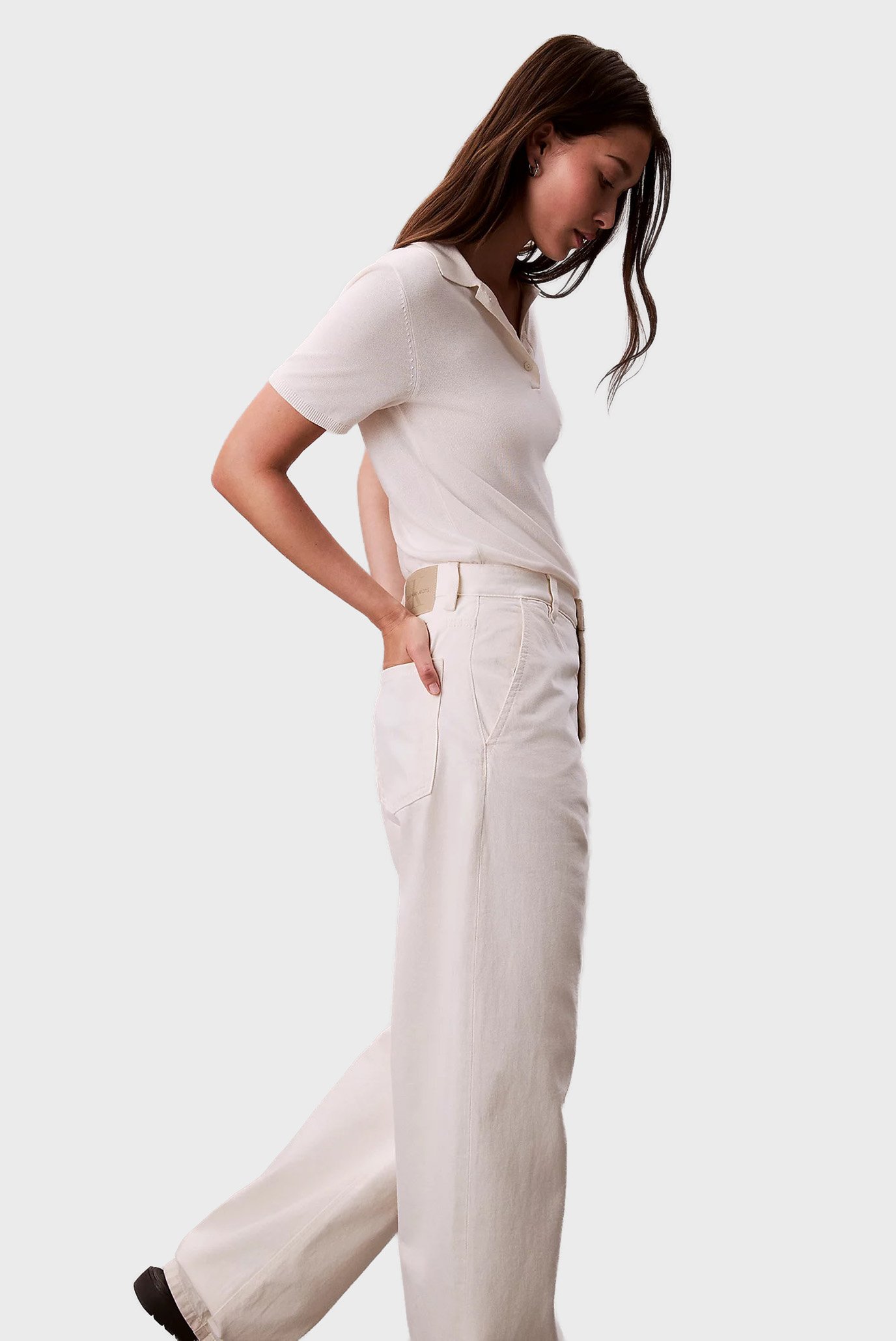 Джинсы TROUSER BARREL ECRU 2