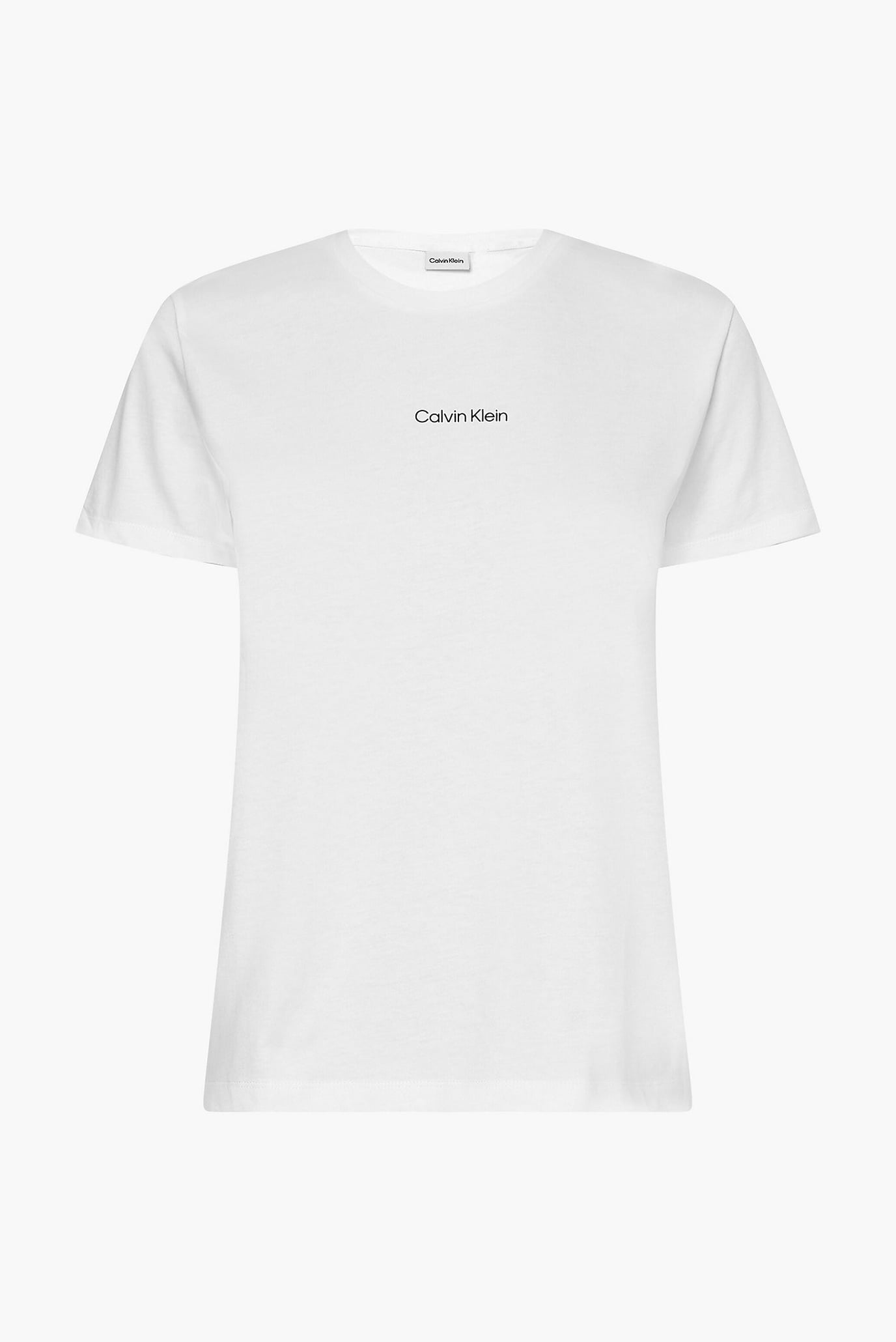 Женская белая футболка MICRO LOGO REGULAR 5