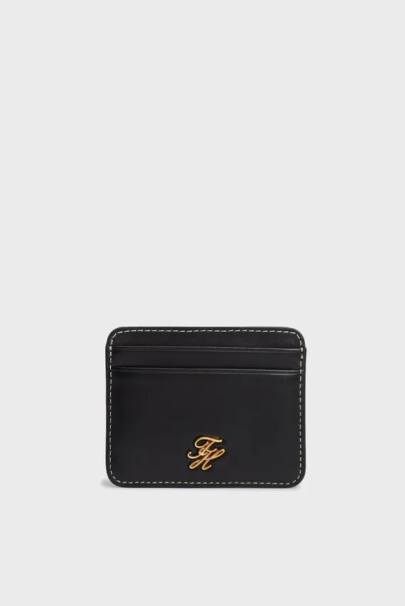 Кошелек TH SCRIPT LEATHER CC HOLDER Tommy Hilfiger