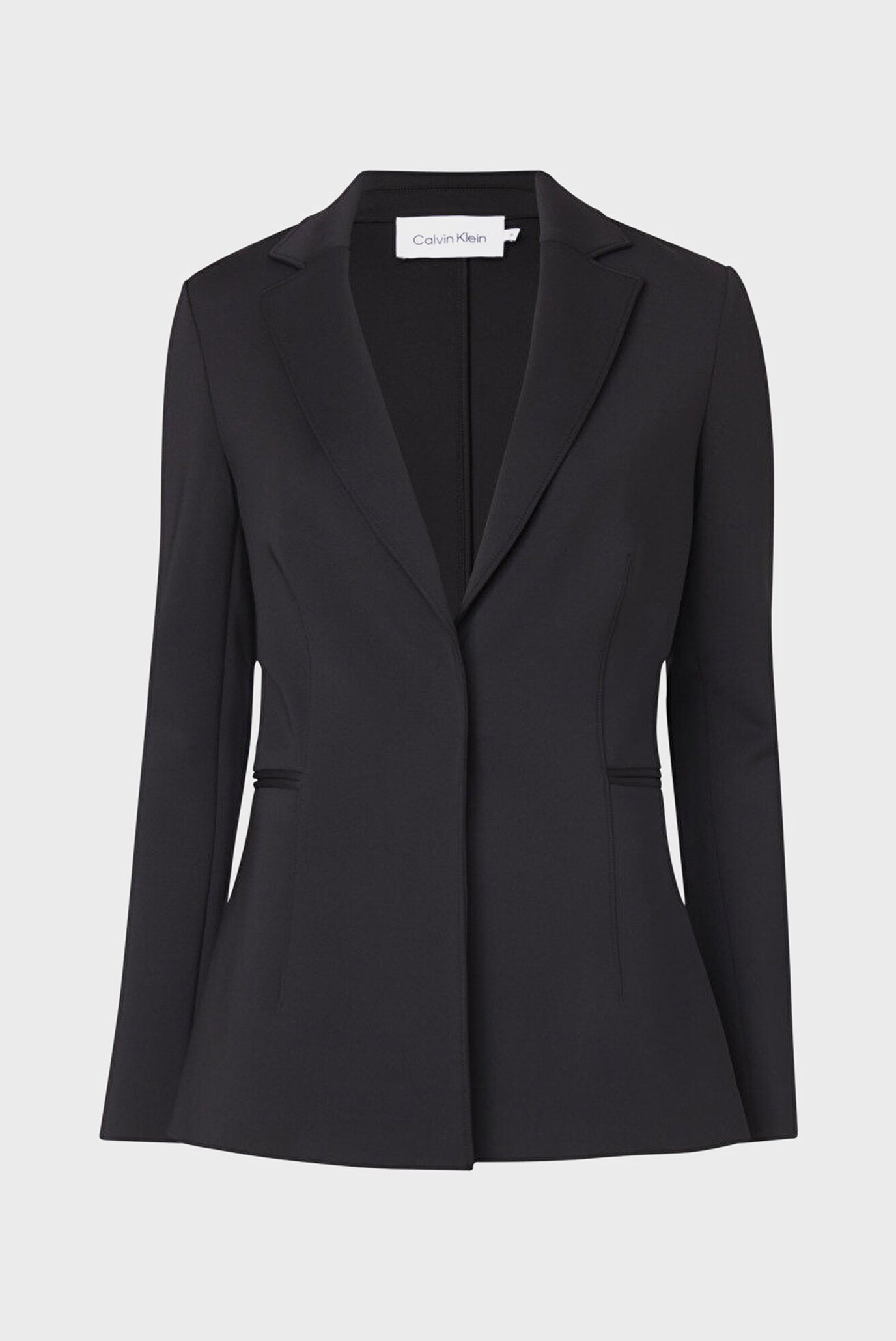 Женский черный жакет TECHNICAL KNIT 2