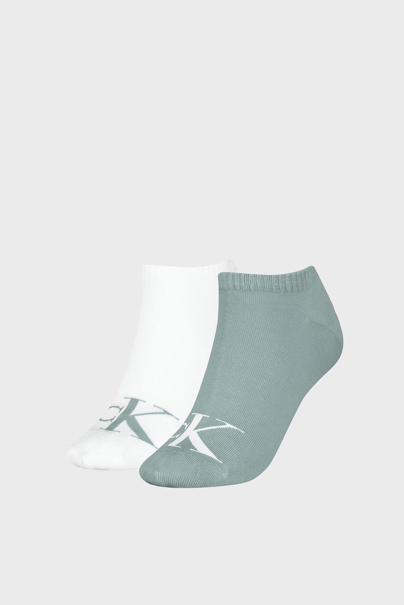 Набор носков CKJ WOMEN SNEAKER 2P MONOGRAM 1
