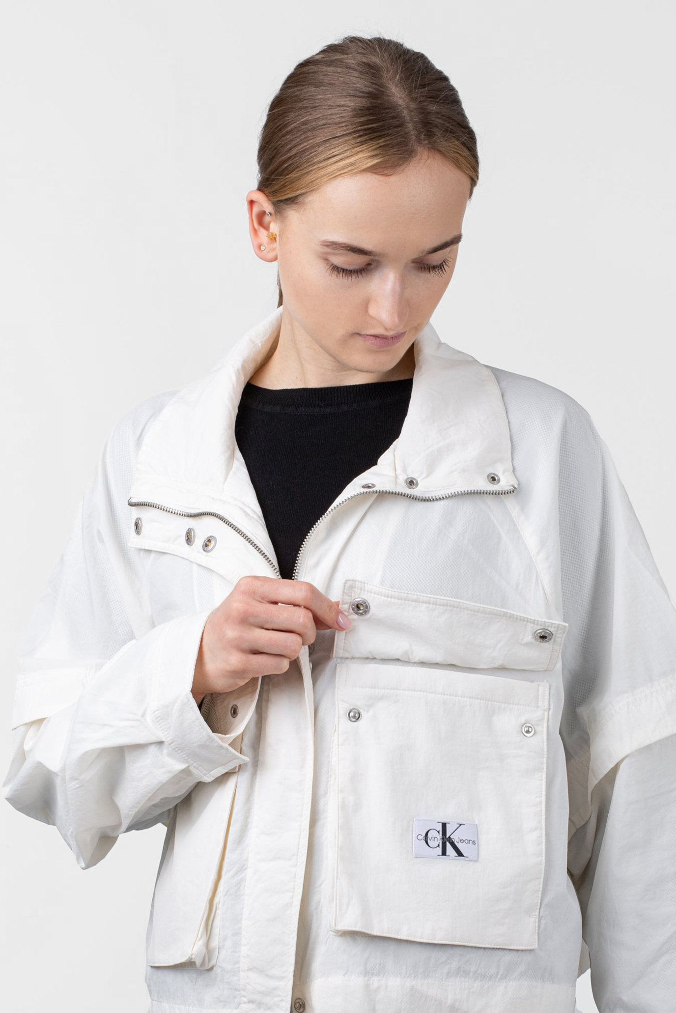 Ветровка GATHERED HEM UTILITY JACKET 4