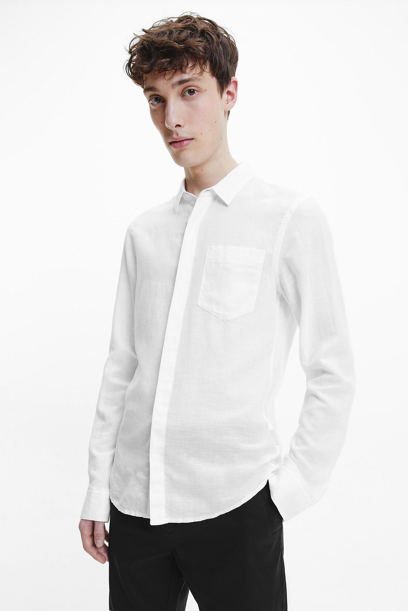 Рубашка LINEN COTTON REGULAR SHIRT 6