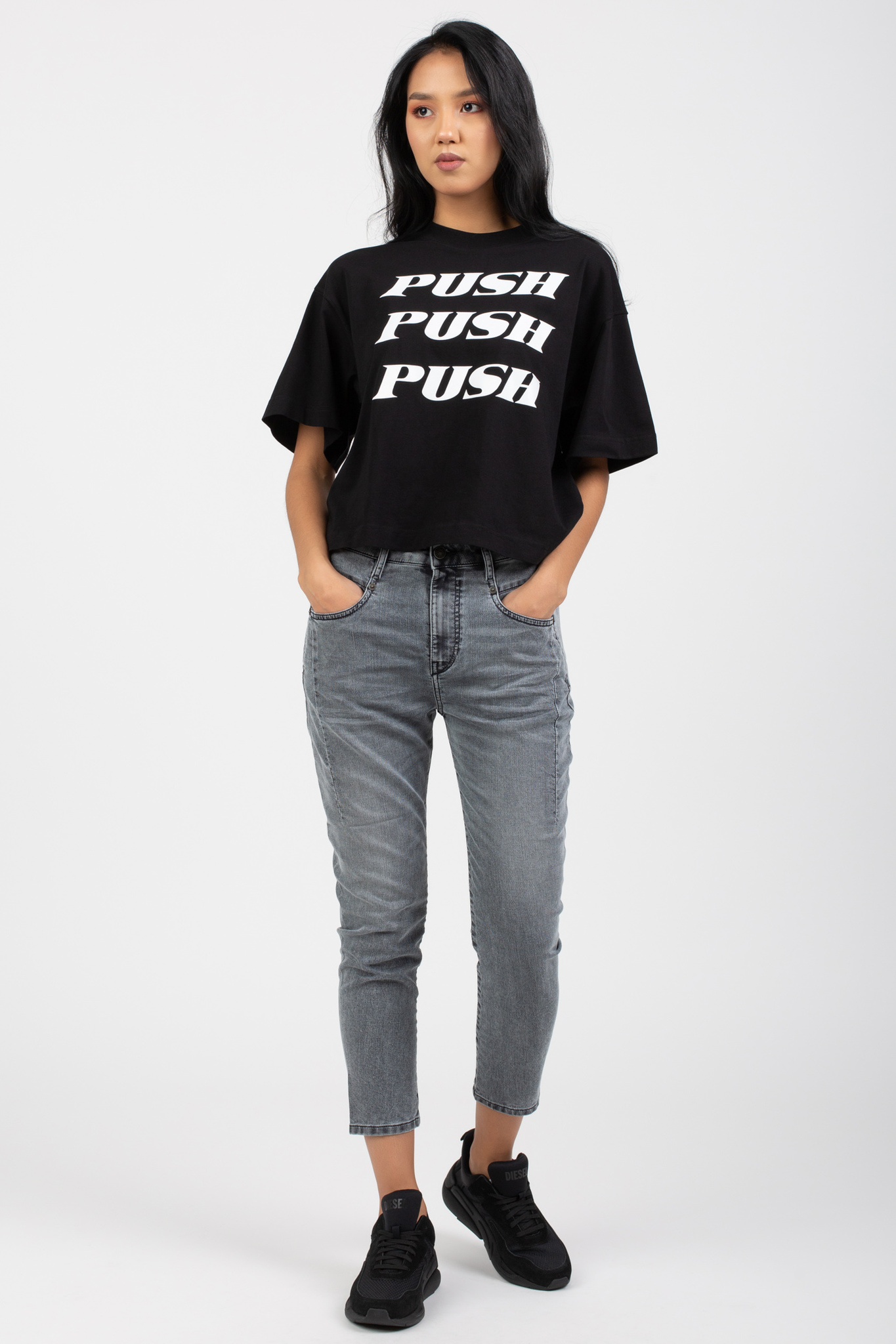 D FAYZA NE Sweat jeans Diesel 00SYIP 069XS FR Group