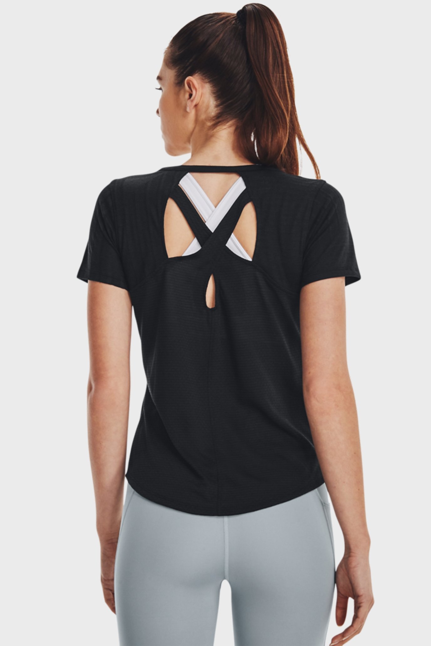 Женская черная футболка Streaker Deco Diamond SS 9