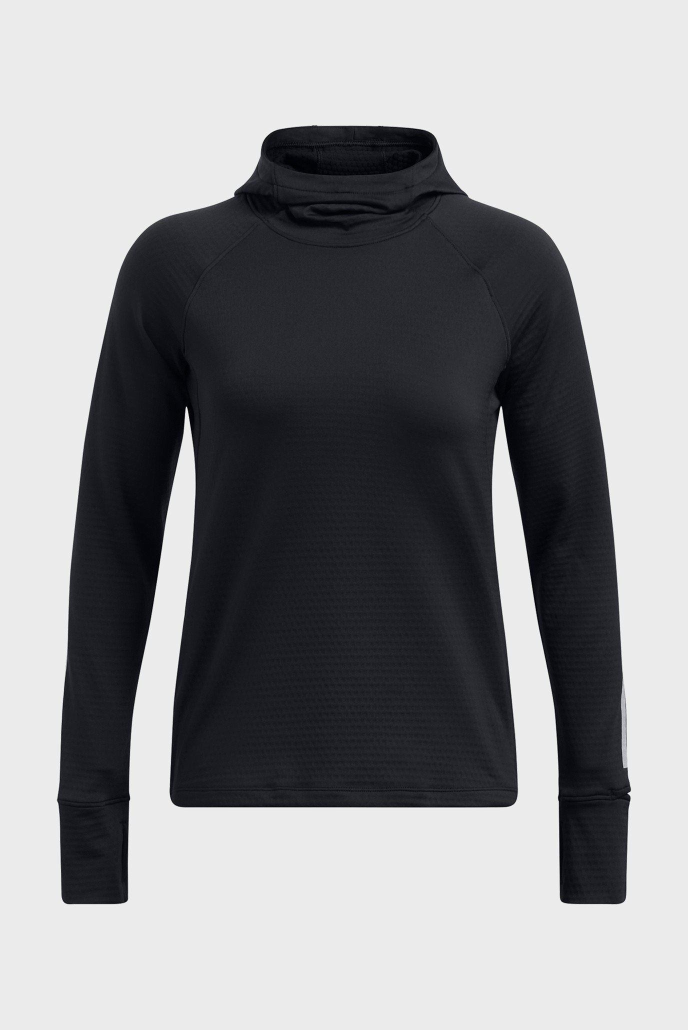 Женское черное худи UA LE CW Balaclava Hoodie 5