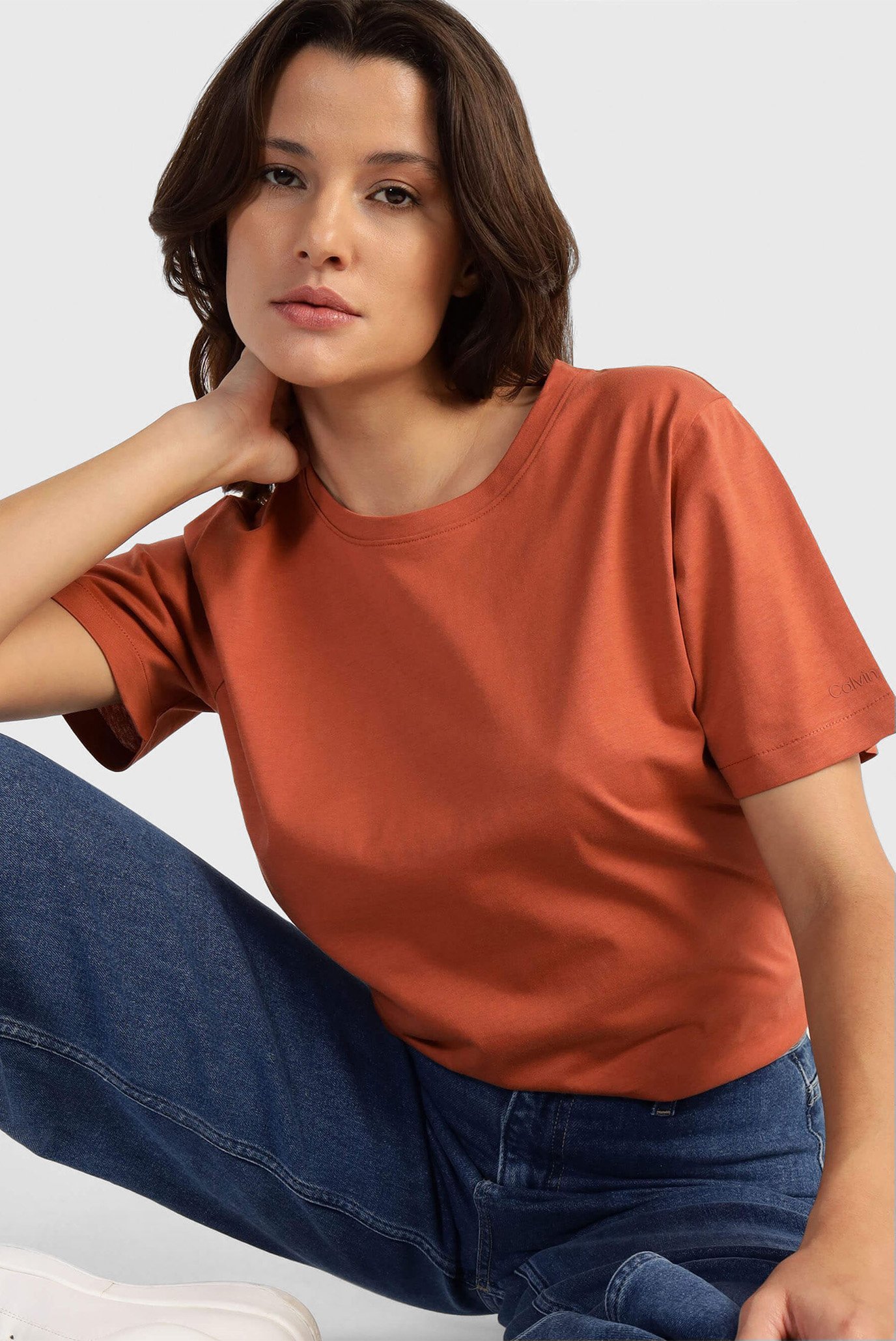 Футболка SMOOTH COTTON CREW NECK TEE SS Calvin Klein K20K205410 — FR Group
