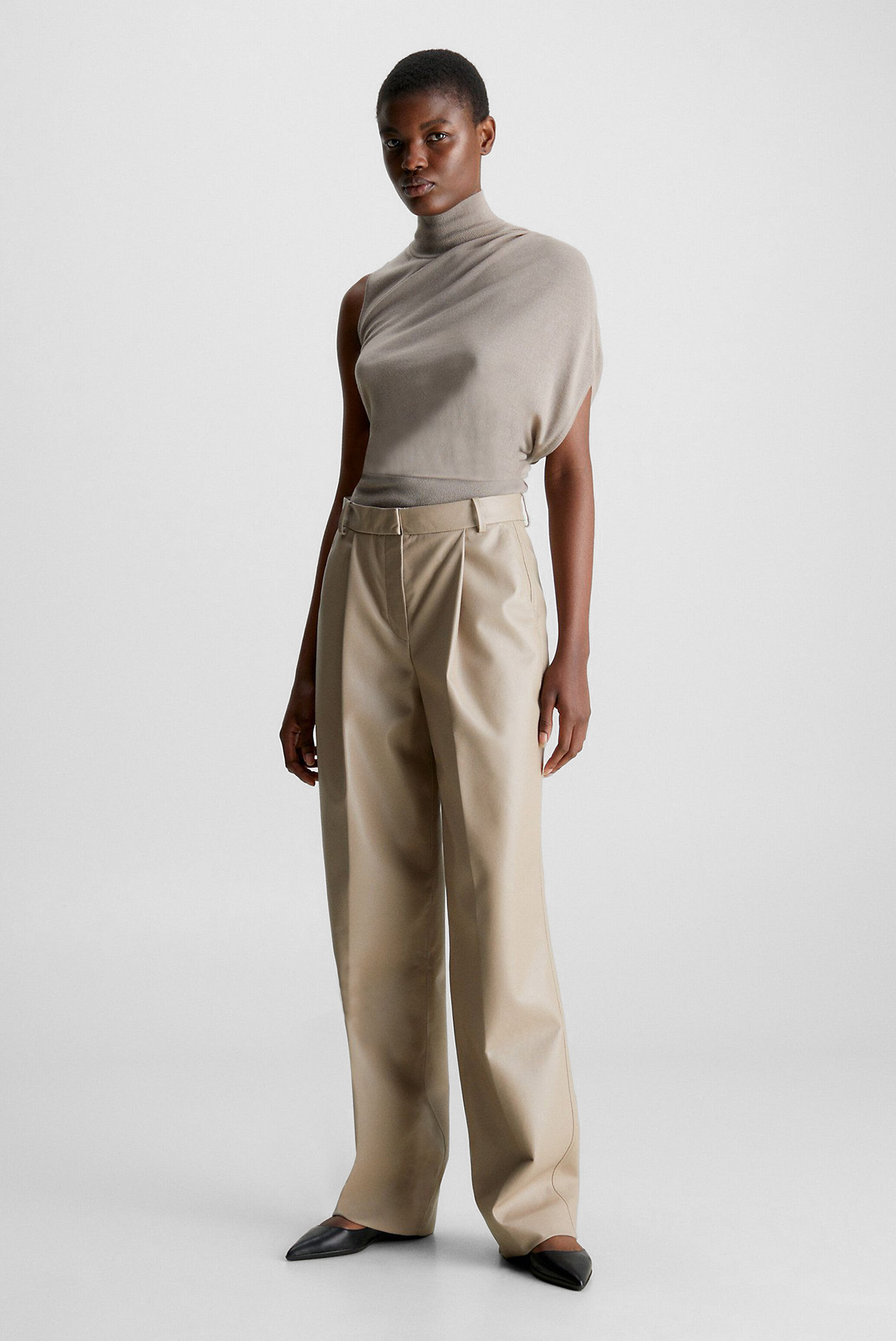 Свитер EXTRA FINE WOOL GATHERED SWEATER 2