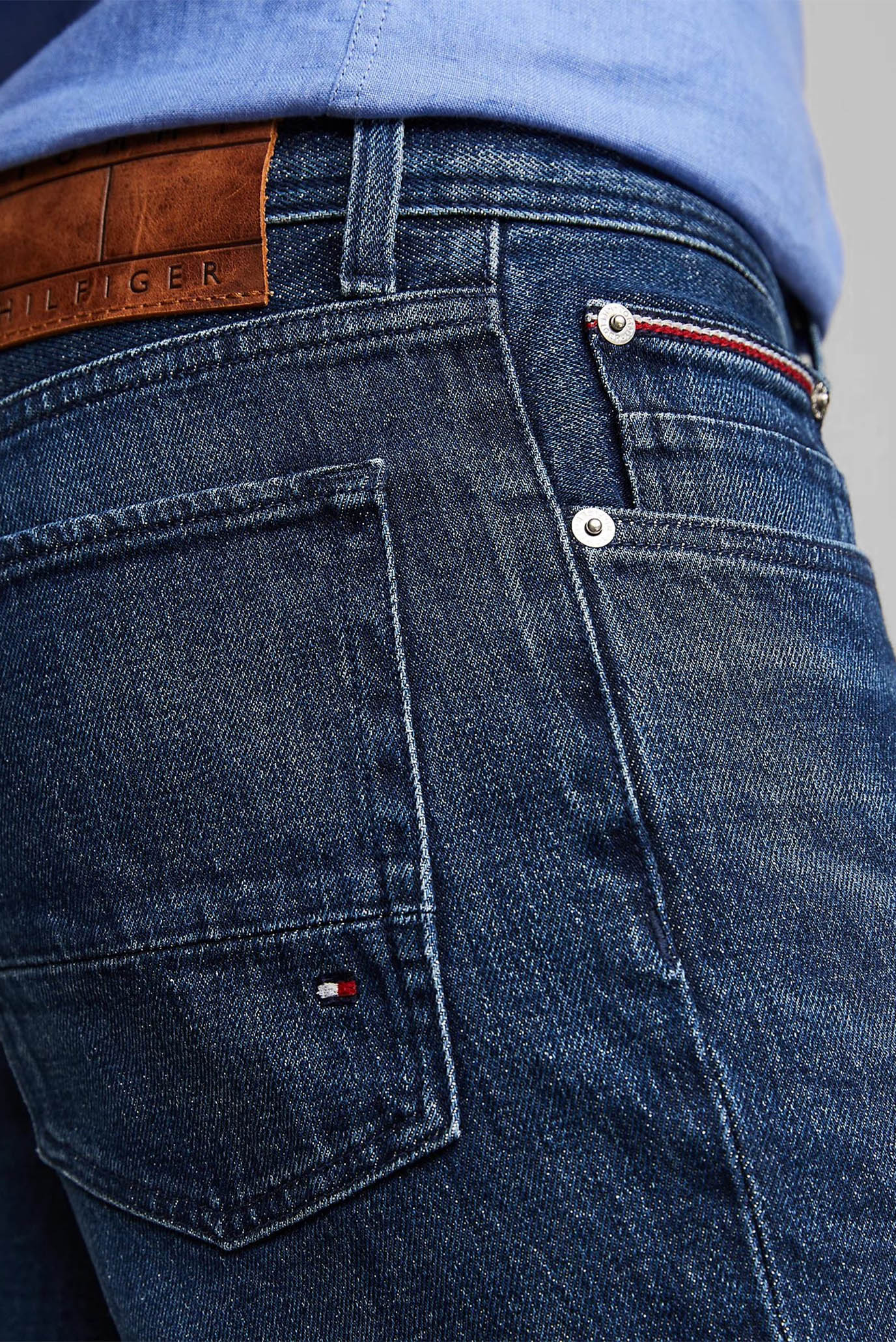 Мужские темно-синие джинсовые шорты BROOKLYN SHORT STR VENICE BLUE 4