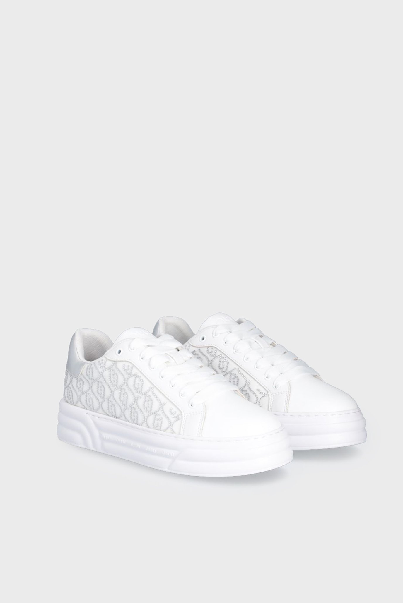 Кеды CLEO 12 - SNEAKER STRASS NET SPREADING WHITE 3