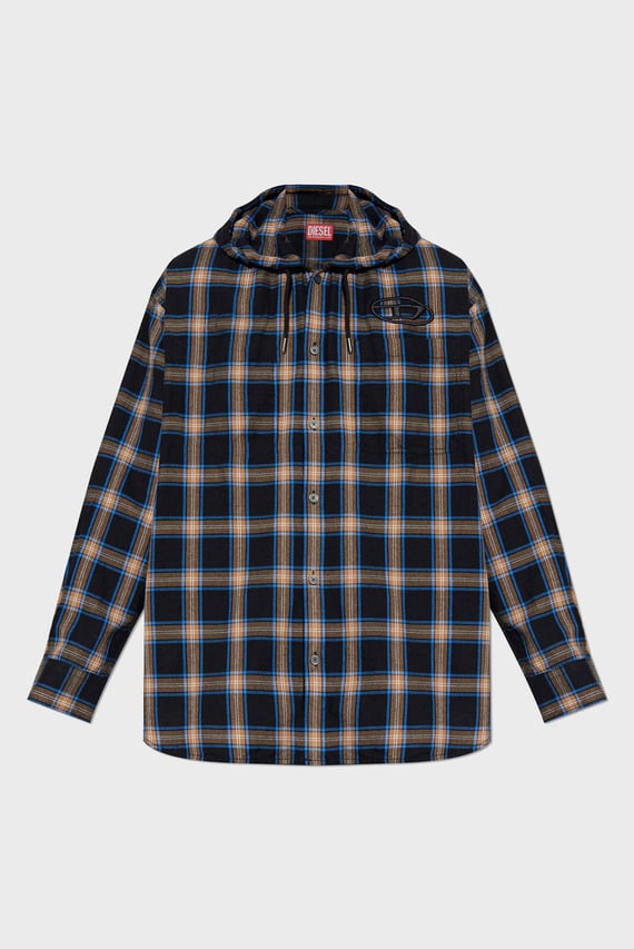 Рубашка S-DEWNY-HOOD-AJFI CAMICIA Diesel