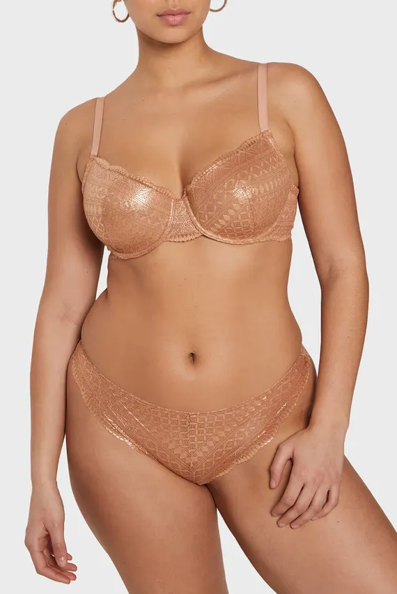 Трусы IDOLE - TANGA, JAUNE Etam