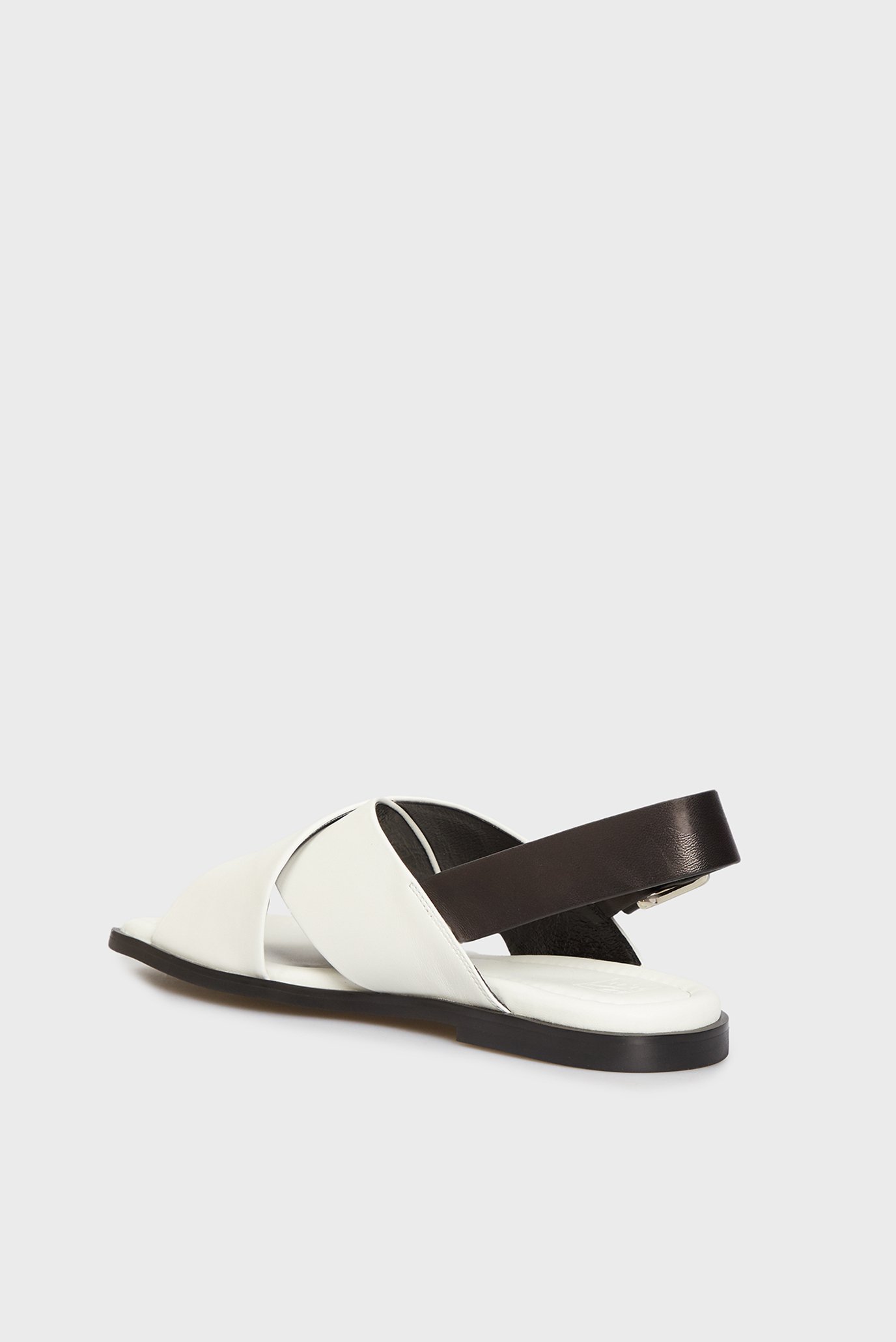 Женские белые кожаные сандалии RonniePRPY Женские белые кожаные сандалии Ronnie 4