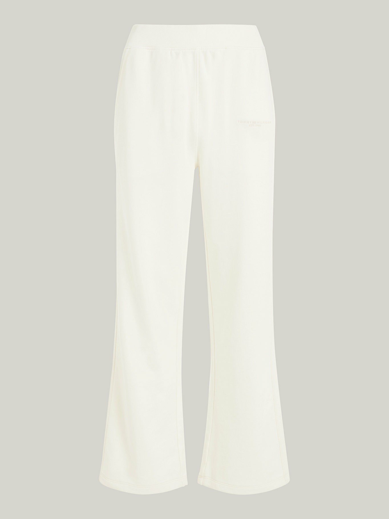 Женские белые спортивные брюки GMD CORP LOGO STR LEG SWTPNTS 5