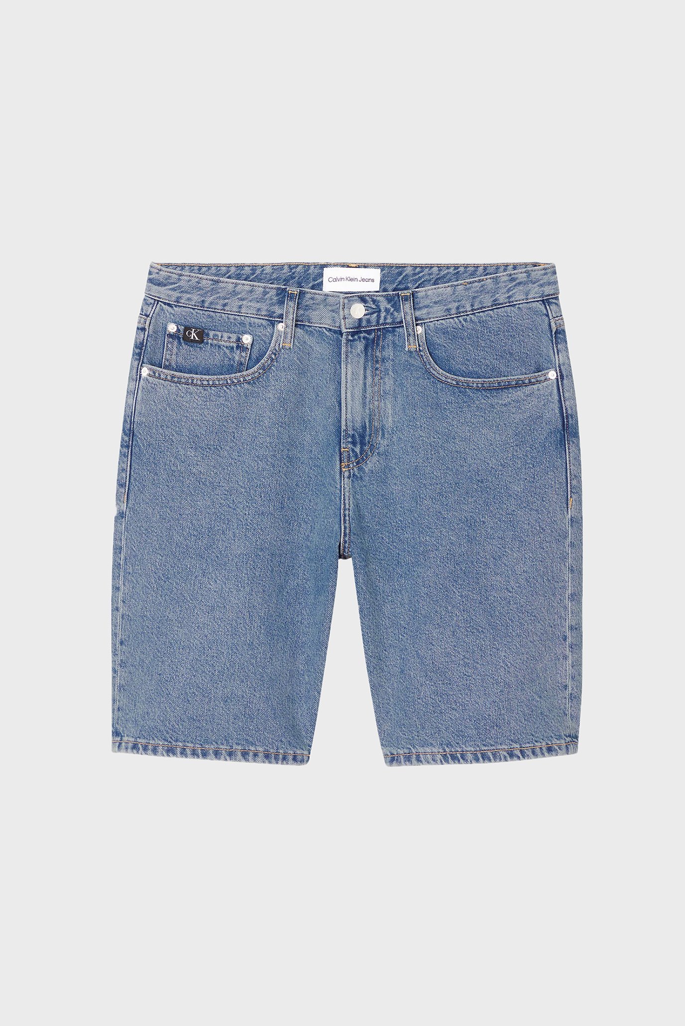 Мужские голубые джинсовые шорты 90s STRAIGHT 5