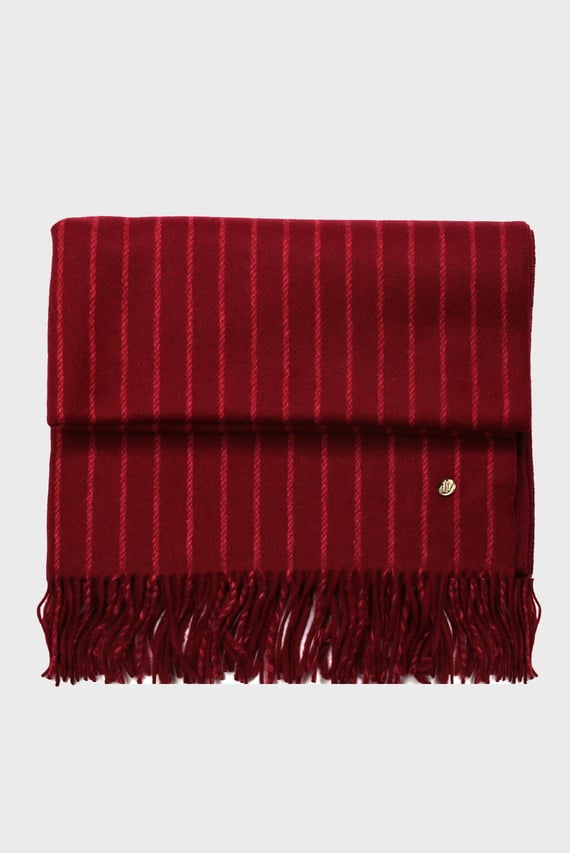 Шарф TH ELEVATED WOOL STRIPE