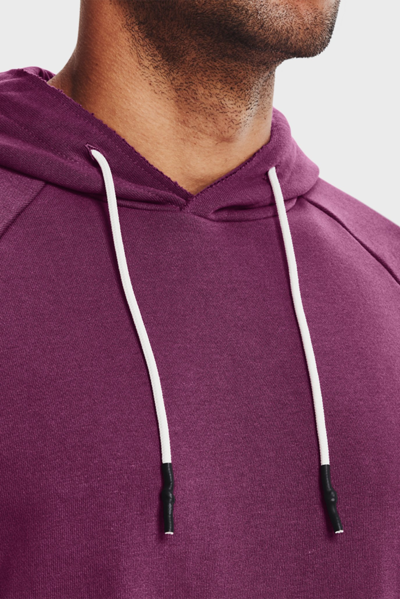 Мужское фиолетовое худи UA BTG Terry Hoodie 2